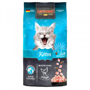 LEONARDO KITTEN sausā barība kaķēniem Vista, krils 1.8kg